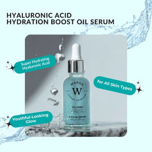 Load image into Gallery viewer, Warda Luxury Skincare HYALURONIC ACID HYDRATION BOOST OIL-SERUM 30ml