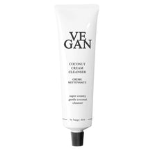 Load image into Gallery viewer, Vegan By Happy Skin COCONUT Cream cleanser 125ml