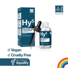 Load image into Gallery viewer, Dr Botanicals Hyaluronic Acid 5% & Niacinamide 5% Eye Serum 15ml