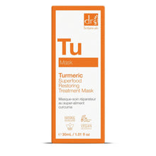 Load image into Gallery viewer, Dr Botanicals Turmeric Superfood Restoring Treatment Mask 30ml