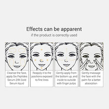 Load image into Gallery viewer, 24k gold serum, Six Peptides Serum, Rotekt Six Peptides Serum 24K Gold Anti-aging Serum Anti-wrinkle Firm Fine Lines Moisturizing