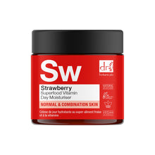 Load image into Gallery viewer, Dr Botanicals - Strawberry Superfood Vitamin C Day Moisturiser 60ml