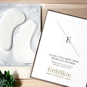 Erth Skin London Double Collagen + Rose Hydro-Gel Eye Pads 5 x 2