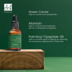 Dr Botanicals Green Caviar Anti-Ageing Peptide Eye Serum 15ml