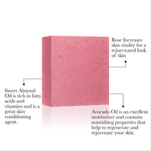 Load image into Gallery viewer, Dr Botanicals La Rose Francaise Facial Cleansing Bar 100gr