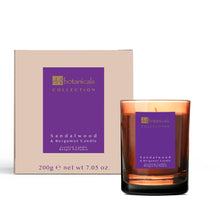 Load image into Gallery viewer, DR BOTANICALS SANDALWOOD &amp; BERGAMOT CANDLE 200G