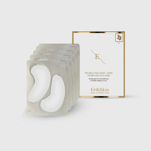 Erth Skin London Double Collagen + Rose Hydro-Gel Eye Pads 5 x 2