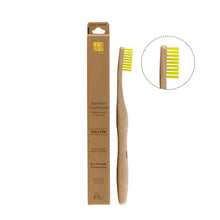 Load image into Gallery viewer, Dr Botanicals Bamboo Tooth Brush (Yellow)