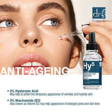 Load image into Gallery viewer, Dr Botanicals Hyaluronic Acid 5% &amp; Niacinamide 5% Eye Serum 15ml