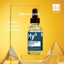 Load image into Gallery viewer, Dr Botanicals Hyaluronic Acid 5% &amp; Niacinamide 5% Eye Serum 15ml