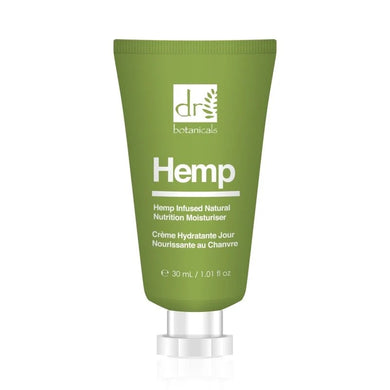 Dr Botanicals Hemp Infused Natural Moisturiser 30ml