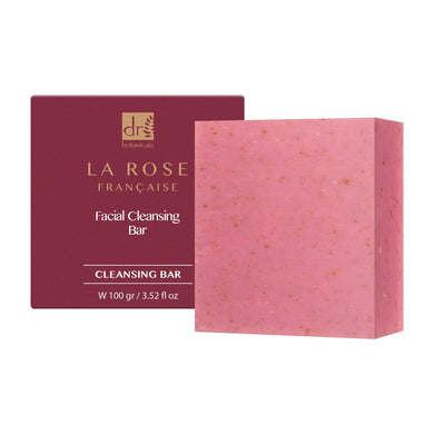 Dr Botanicals La Rose Francaise Facial Cleansing Bar 100gr